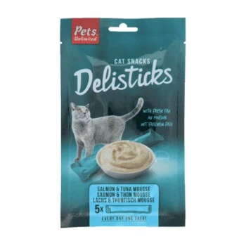 Pets Unlimited Delisticks 12x5x15g Lachs Und Thunfisch 1 Pets Unlimited Delisticks 12x5x15g Lachs Und Thunfisch
