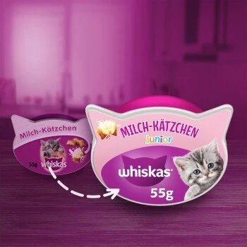Whiskas Snacks Milch-Kätzchen 8x55g 7 Whiskas Snacks Milch-Kätzchen 8x55g – Bild 7