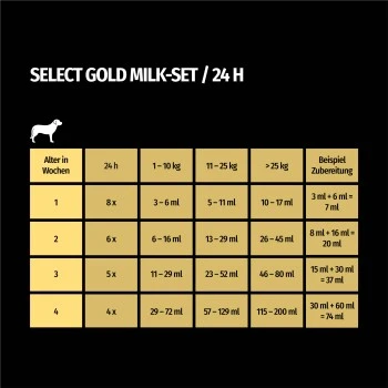 SELECT GOLD Complete Milk-Set Junior Inkl. Milchflasche & Löffel 400g 4 SELECT GOLD Complete Milk-Set Junior Inkl. Milchflasche & Löffel 400g – Bild 4