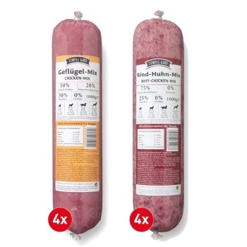ProCani SIMPLE BARF Rind Huhn Paket 8x1000g 1 ProCani SIMPLE BARF Rind Huhn Paket 8x1000g