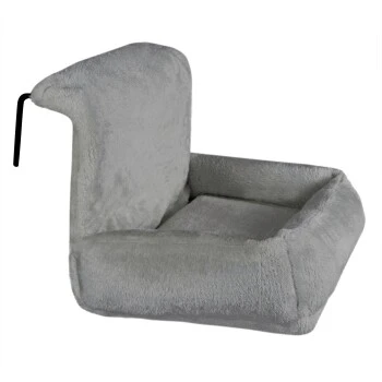 Lionto Katzenbett Für Heizungen Dunkelgrau 3 Lionto Katzenbett Für Heizungen Dunkelgrau – Bild 3