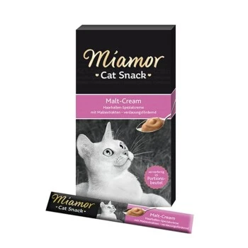 Miamor Cat Snack Malt Cream 11x6x15g 1 Miamor Cat Snack Malt Cream 11x6x15g