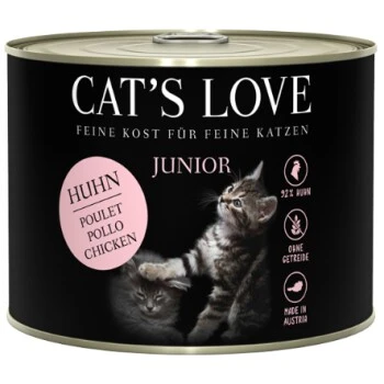 CAT'S LOVE Junior 6x200g 1 CAT'S LOVE Junior 6x200g