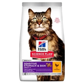 Hill's Science Plan Sensitive Stomach & Skin Adult 1+ Mit Huhn 7 Kg 1 Hill's Science Plan Sensitive Stomach & Skin Adult 1+ Mit Huhn 7 Kg