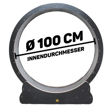 Canadian Cat Company Katzenlaufrad Aus Holz L Schwarz 2 Canadian Cat Company Katzenlaufrad Aus Holz L Schwarz – Bild 2