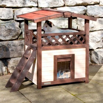 Kerbl Katzenhaus 4-Seasons Deluxe 1 Kerbl Katzenhaus 4-Seasons Deluxe