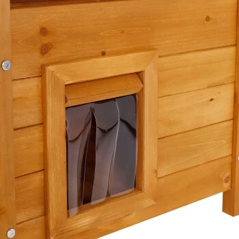 Lionto Katzenhaus "Lodge" Braun 4 Lionto Katzenhaus "Lodge" Braun – Bild 4